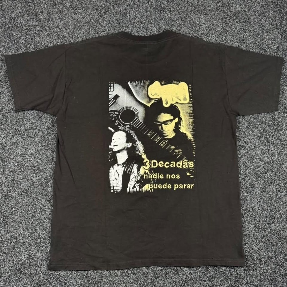 Vintage El Tri No Te Olvides De La Banda Black Graphic T-Shirt Rock en Espanol - Picture 8 of 9
